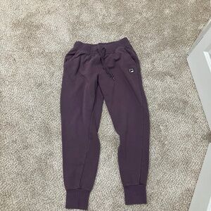 Purple Fila joggers